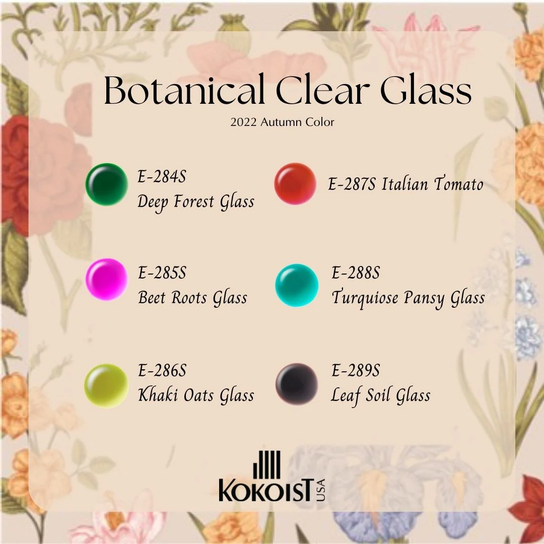 Botanical Clear Glass Series E284S-E289S - Image 2