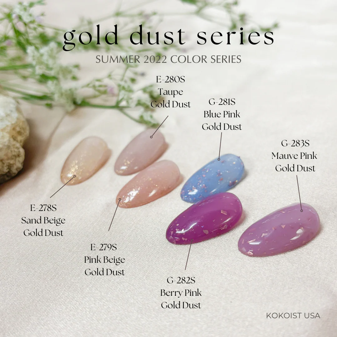 G-283S Mauve Pink Gold Dust - Image 3