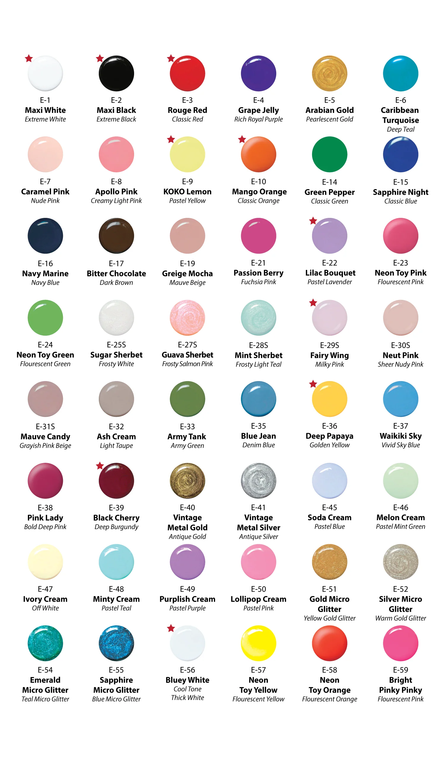 FULL Color Set Gel Only - Image 3