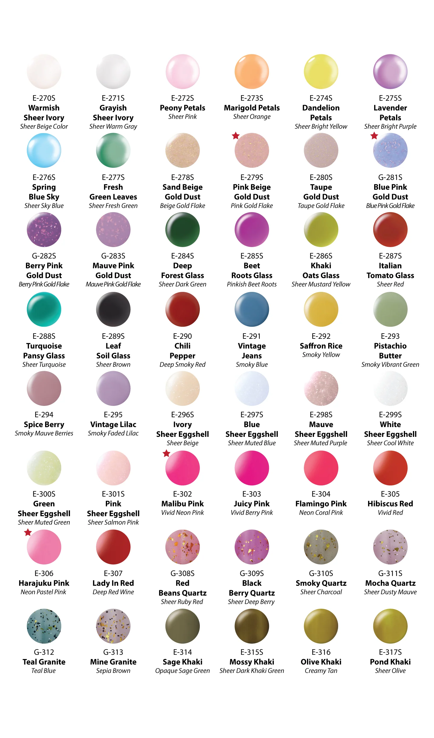 FULL Color Set Gel Only - Image 7