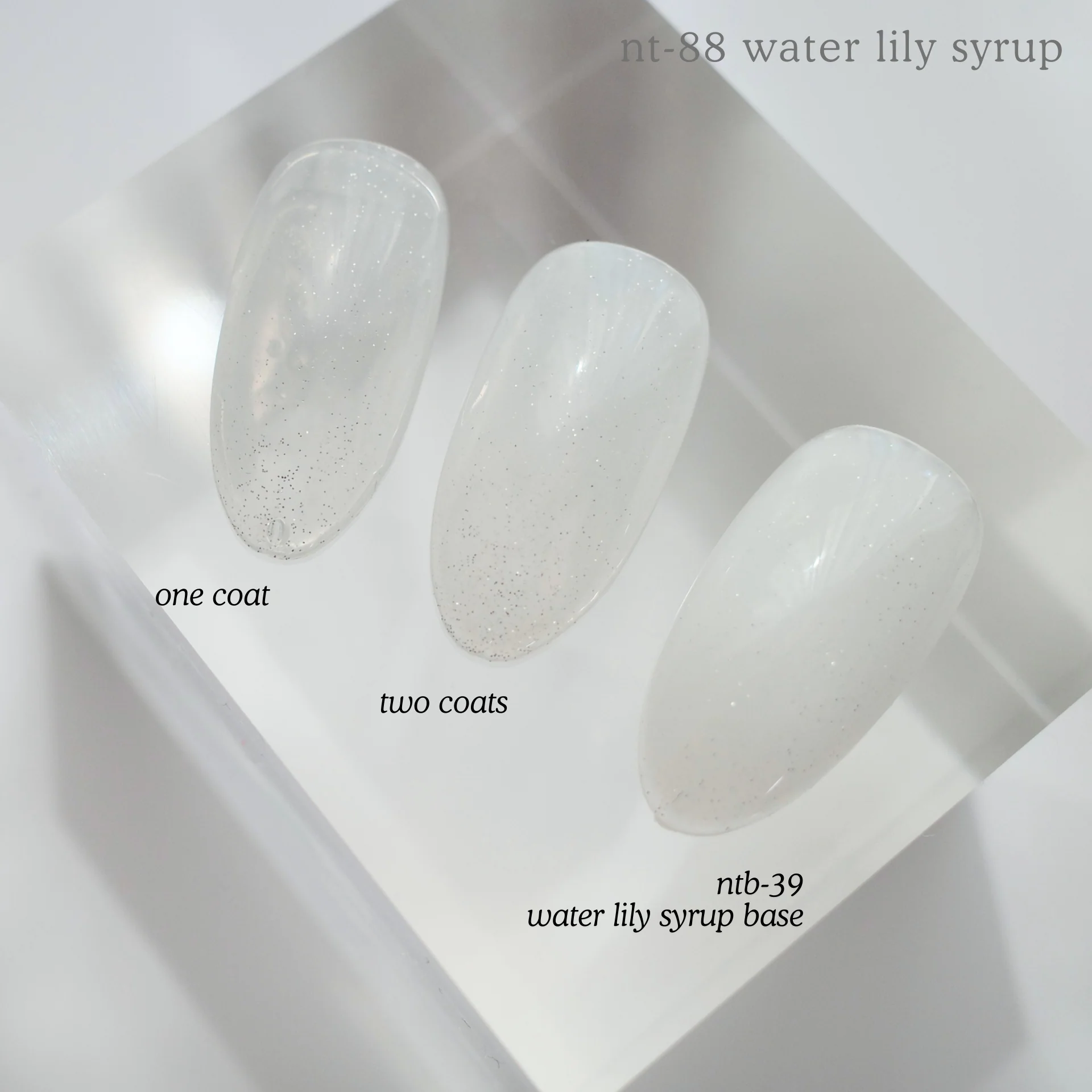 NTB-39 Water Lily Syrup Base - Image 2