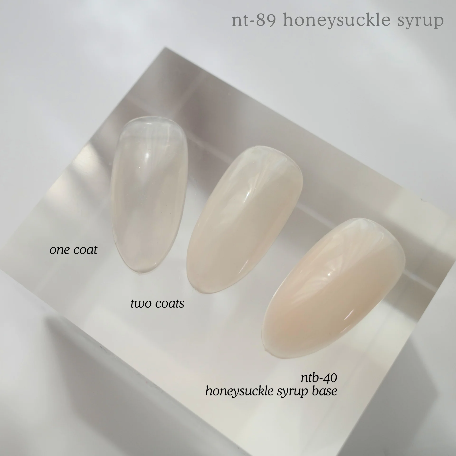 NTB-40 Honeysuckle Syrup Base - Image 2