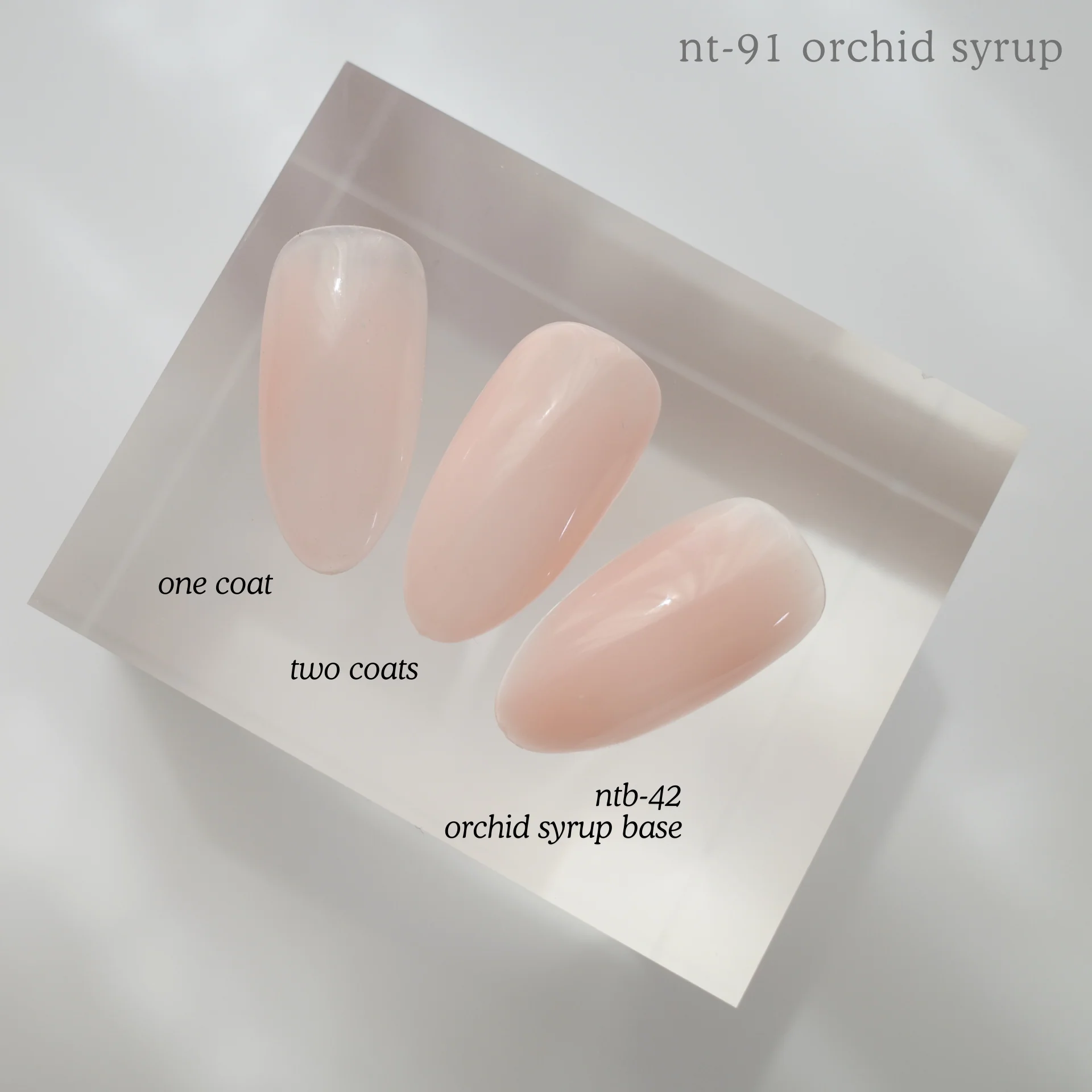 NTB-42 Orchid Syrup Base - Image 2