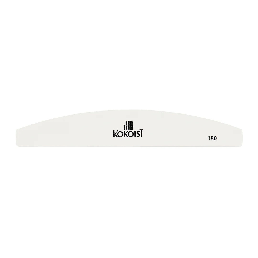 Pack of 20 Replaceable White Half Moon Files (#180) - Image 2